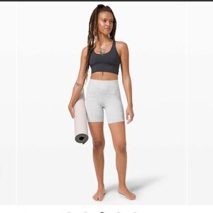 Lululemon Align Short Wee Are From Space Nimbus Battleship 4” inseam High Rise 6